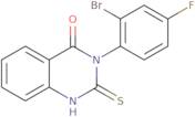 3-(2-Bromo-4-fluorophenyl)-2-thioxo-2,3-dihydro-1H-quinazolin-4-one