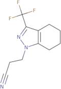 3-[3-(Trifluoromethyl)-4,5,6,7-tetrahydro-1H-indazol-1-yl]propanenitrile