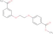 Methyl 4-[2-(3-acetylphenoxy)ethoxy]benzoate