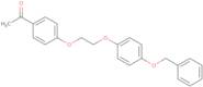 4'-{2-[4-(Benzyloxy)phenoxy]ethoxy}acetophenone