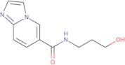 N-(3-Hydroxypropyl)imidazo[1,2-a]pyridine-6-carboxamide