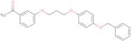 3'-{3-[4-(Benzyloxy)phenoxy]propoxy}acetophenone