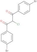 1,3-Bis(4-bromophenyl)-2-chloropropane-1,3-dione