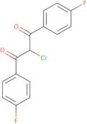 2-Chloro-1,3-bis(4-fluorophenyl)propane-1,3-dione