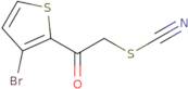 2-(3-Bromothien-2-yl)-2-oxoethyl thiocyanate