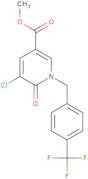 Methyl 5-chloro-1,6-dihydro-6-oxo-1-[4-(trifluoromethyl)benzyl]pyridine-3-carboxylate