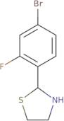 2-(4-Bromo-2-fluorophenyl)-1,3-thiazolidine