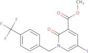 Methyl 1,2-dihydro-5-iodo-2-oxo-1-[4-(trifluoromethyl)benzyl]pyridine-3-carboxylate