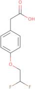 2-[4-(2,2-Difluoroethoxy)phenyl]acetic acid