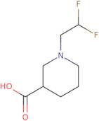 1-(2,2-Difluoroethyl)piperidine-3-carboxylic acid