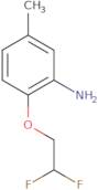 2-(2,2-Difluoroethoxy)-5-methylaniline