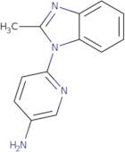 6-(2-Methyl-1H-benzimidazol-1-yl)pyridin-3-amine