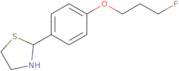 3-Fluoropropyl 4-(1,3-thiazolan-2-yl)phenyl ether