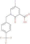 5-Iodo-2-oxo-1-[4-(trifluoromethyl)benzyl]-1,2-dihydro-3-pyridinecarboxylic acid