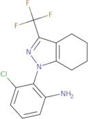 3-Chloro-2-[3-(trifluoromethyl)-4,5,6,7-tetrahydro-1H-indazol-1-yl]aniline