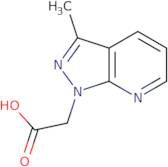 2-{3-Methyl-1H-pyrazolo[3,4-b]pyridin-1-yl}acetic acid