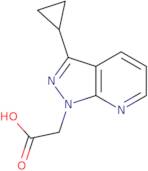 (3-Cyclopropyl-1H-pyrazolo[3,4-b]pyridin-1-yl)acetic acid