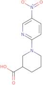 1-(5-Nitropyridin-2-yl)-3-piperidinecarboxylic acid