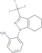 2-[3-(Trifluoromethyl)-4,5,6,7-tetrahydro-1H-indazol-1-yl]aniline