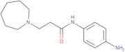 N-(4-Aminophenyl)-3-(azepan-1-yl)propanamide
