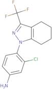 3-Chloro-4-[3-(trifluoromethyl)-4,5,6,7-tetrahydro-1H-indazol-1-yl]aniline