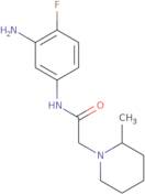 N-(3-Amino-4-fluorophenyl)-2-(2-methylpiperidin-1-yl)acetamide