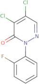 4,5-Dichloro-2-(2-fluorophenyl)-2,3-dihydropyridazin-3-one