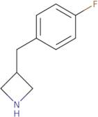 3-[(4-Fluorophenyl)methyl]azetidine