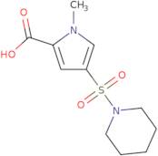 1-Methyl-4-(piperidine-1-sulfonyl)-1H-pyrrole-2-carboxylic acid