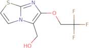 [6-(2,2,2-Trifluoroethoxy)imidazo[2,1-b][1,3]thiazol-5-yl]methanol