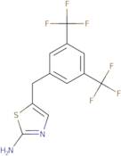 5-{[3,5-Bis(trifluoromethyl)phenyl]methyl}-1,3-thiazol-2-amine