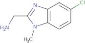 (5-Chloro-1-methyl-1H-1,3-benzodiazol-2-yl)methanamine