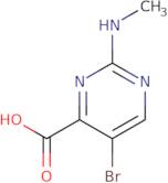 5-Bromo-2-(methylamino)pyrimidine-4-carboxylic acid