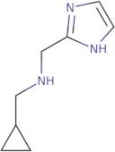 (Cyclopropylmethyl)(1H-imidazol-2-ylmethyl)amine