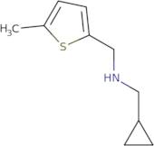 (Cyclopropylmethyl)[(5-methylthiophen-2-yl)methyl]amine