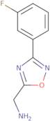 [3-(3-Fluorophenyl)-1,2,4-oxadiazol-5-yl]methanamine