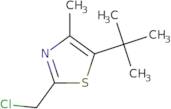 5-tert-Butyl-2-(chloromethyl)-4-methyl-1,3-thiazole