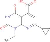 7-Cyclopropyl-1-ethyl-2,4-dioxo-1H,2H,3H,4H-pyrido[2,3-d]pyrimidine-5-carboxylic acid