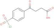 4-[4-(Chlorosulfonyl)phenyl]-4-oxobutanoic acid