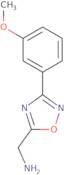 (3-(3-Methoxyphenyl)-1,2,4-oxadiazol-5-yl)methanamine