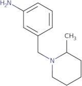 3-[(2-methyl-1-piperidinyl)methyl]aniline