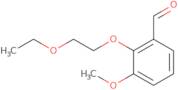 2-(2-Ethoxyethoxy)-3-methoxybenzaldehyde