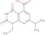 1-Ethyl-2,4-dioxo-7-(propan-2-yl)-1H,2H,3H,4H-pyrido[2,3-d]pyrimidine-5-carboxylic acid