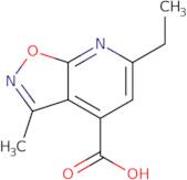 6-Ethyl-3-methyl-[1,2]oxazolo[5,4-b]pyridine-4-carboxylic acid