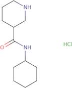 N-Cyclohexylpiperidine-3-carboxamide hydrochloride