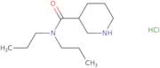N,N-Dipropyl-3-piperidinecarboxamide hydrochloride