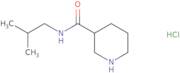 N-(2-Methylpropyl)piperidine-3-carboxamide hydrochloride