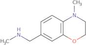 Methyl[(4-methyl-3,4-dihydro-2H-1,4-benzoxazin-7-yl)methyl]amine