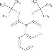 2-(Di-Boc-amino)-3-chloro-pyridine