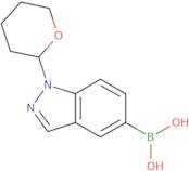 (1-(Tetrahydro-2H-pyran-2-yl)-1H-indazol-5-yl)boronic acid